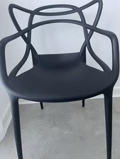 Single Kartell Masters Chair by Philippe Starck in BLACK