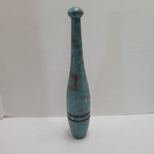 Vintage Wooden Indian Club 1