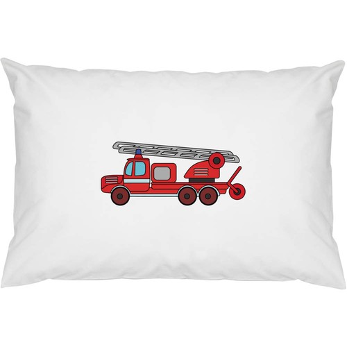 Red fire truck cotton - 'red,
