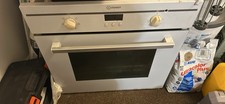 Used Integrated White Cooker Indesit Brand Stainless Steel