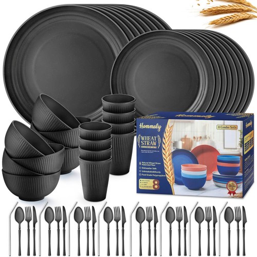 Wheat straw dinnerware - straw,