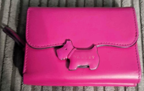 Radley pink leather small - pink,