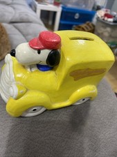 Vintage Snoopy Money Box