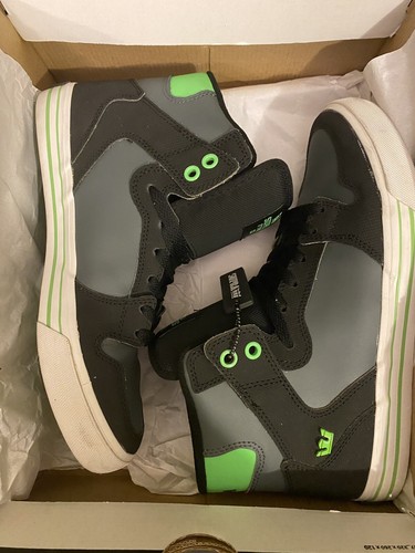 Used supra vaider black grey - used,