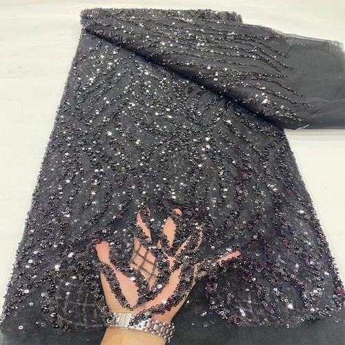 Sequin embroidery mesh gauze - mesh,