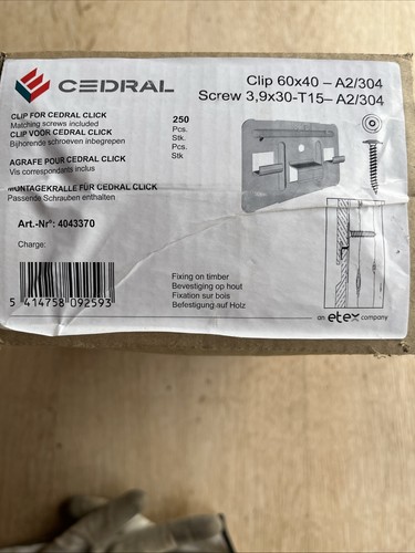 Stainless steel cedral - steel,