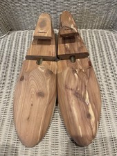 Mens Churchs Cederwood Shoe Trees For Size UK 10 Shoes Sprung Loaded.