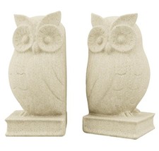 Owl Figurine Bookend Set 2
