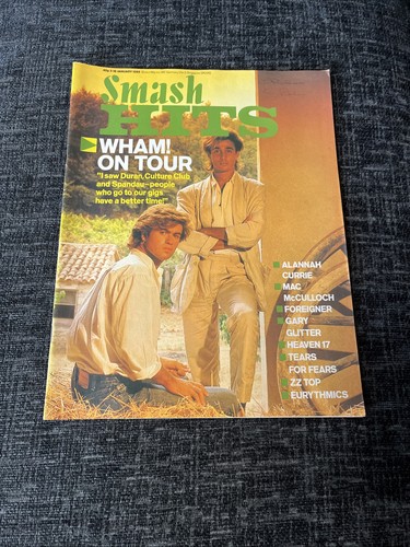 Smash hits magazine jan - jan, 1985