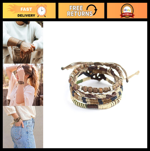 Earth charm bracelet stack - earth,