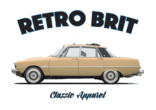 Rover shirt retro - t-shirt., brit