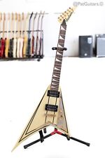 2006 Jackson Pro Series RR5 Rhoads MIJ Ivory with Black Pinstripes 7.2 lbs
