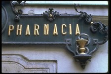 088062 Brno A Pharmacy Sign A4 Photo Print