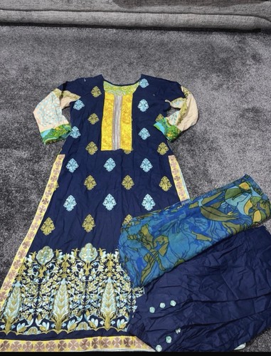 Women gul ahmed lawn - gul, blue