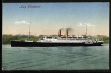 Postcard Passenger Ship Cap