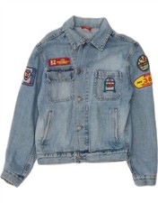 MASON'S Boys Denim Jacket 10-11 Years Blue BL01