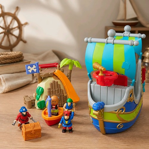 Elc happyland pirate ship - happyland, with