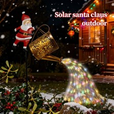Solar Kettle Santa Christmas