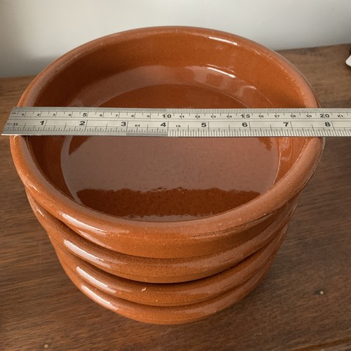 Terracotta tapas dishes - 4,