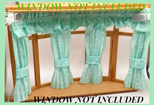 Dolls house bay patio window - house,