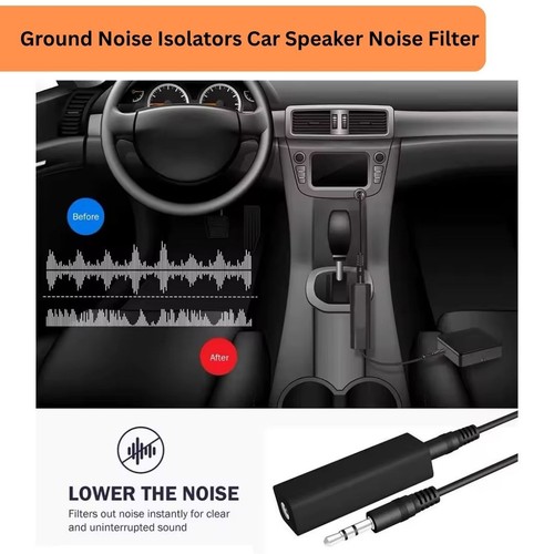 Ground noise isolators car - noise,