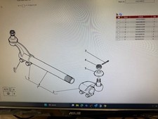 Renault Truck PARTS R RANGE G RANGE TRACK ROD BALLJOINT 5000288365