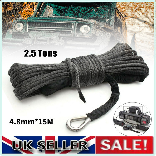5mm 15m synthetic winch - x, line