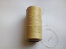 10 Metres Beige Wax Cotton Cord 0.8 mm Macrame String Bracelet Necklace Sewing
