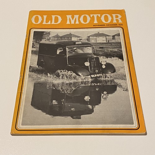 Old motor magazine - old, november