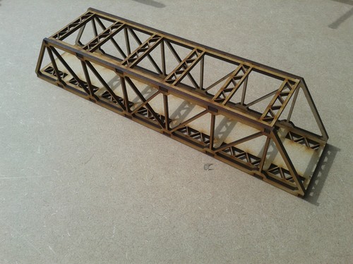 Laser cut gauge single - cut, track