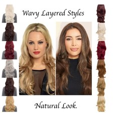 Koko Half Wig 28" Wavy Long