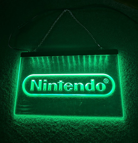 Genuine nintendo logo led - genuine,