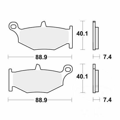 Trw brake pads sintered - trw,