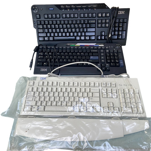 Vintage ibm keyboard - vintage, lot