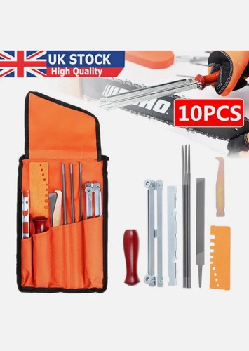 10pc chainsaw sharpening kit - 10pc,