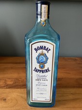 Empty BOMBAY SAPPHIRE Gin