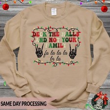 Deck these halls and not your