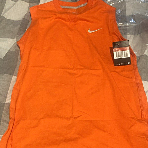 Nike boys orange sleeveless - nike,