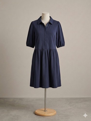 Boden navy cotton modal - boden, polo