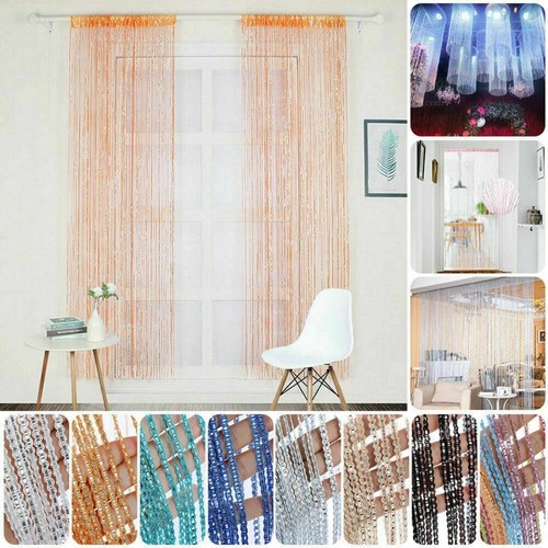 String curtain hanging beaded - curtain,