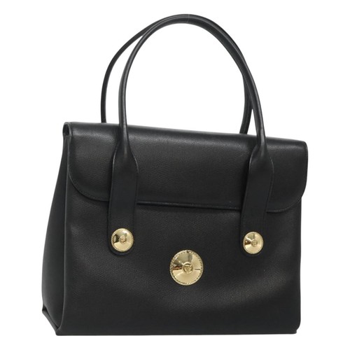 Mcm hand bag leather black - hand,
