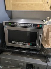 Sharp R-1900M 1900W 21L Commercial Microwave Oven Stainless Steel