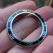 Omega Seamaster Professional Used Black 43.5mm Watch Bezel Part (J37)