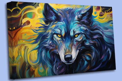 Abstract wolf the - abstract,