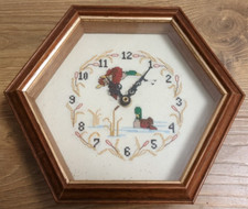 Vintage Octagon Wooden Framed