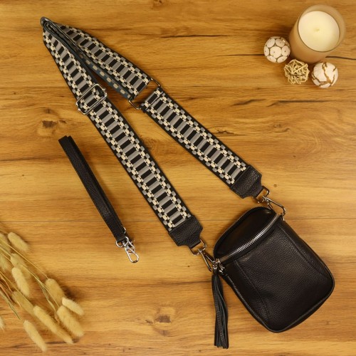 Ladies leather shoulder bag - shoulder,