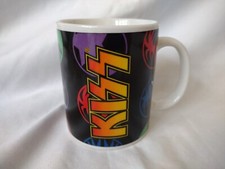 Kiss tour mug - kiss, signatures