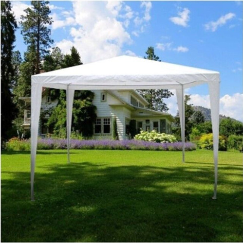 2 4m white gazebo - b&q, 2.4m