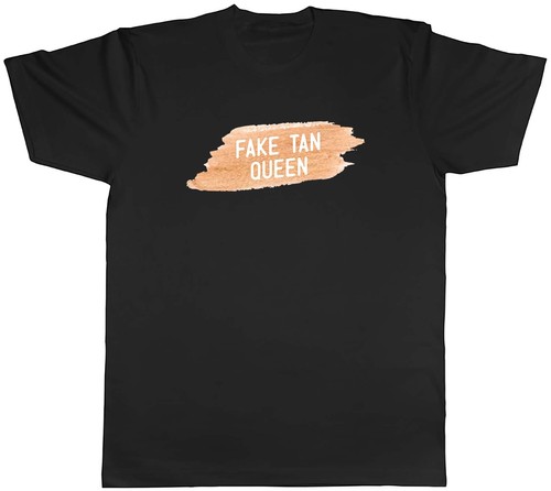 Fake tan queen mens - mens, t-shirt