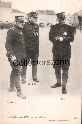 Ww1 allied generals joffre - ww1,